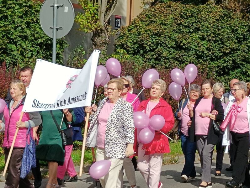 XV Skarżyski Marsz Różowej Wstążeczki 