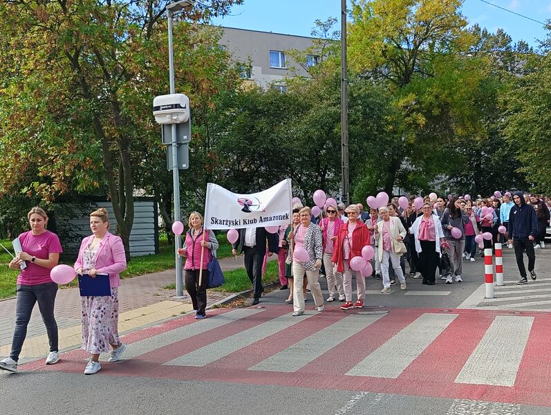 XV Skarżyski Marsz Różowej Wstążeczki 