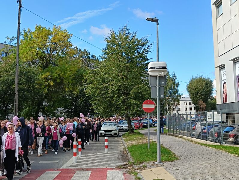 XV Skarżyski Marsz Różowej Wstążeczki 