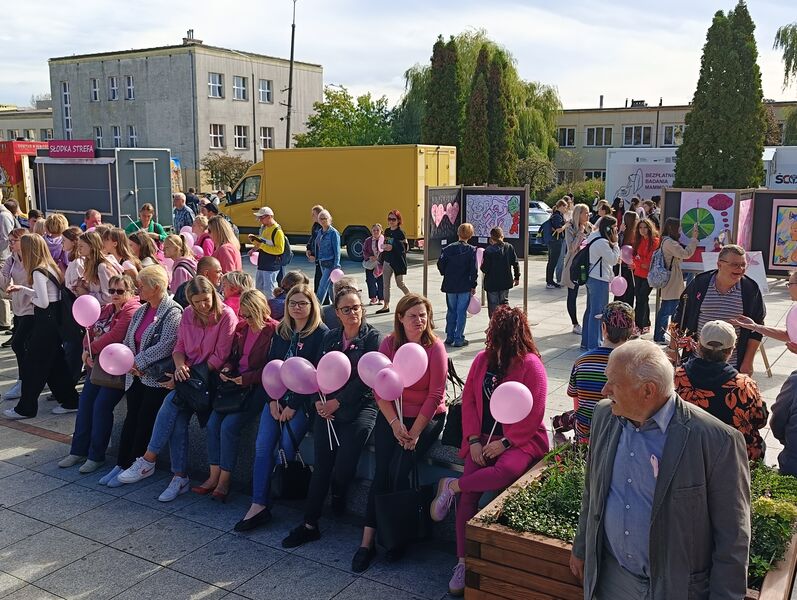 XV Skarżyski Marsz Różowej Wstążeczki 