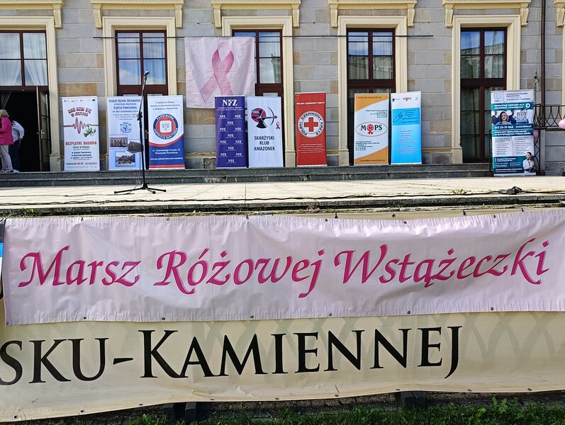 XV Skarżyski Marsz Różowej Wstążeczki 