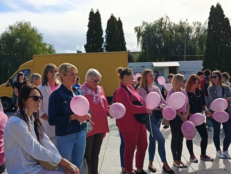 XV Skarżyski Marsz Różowej Wstążeczki 