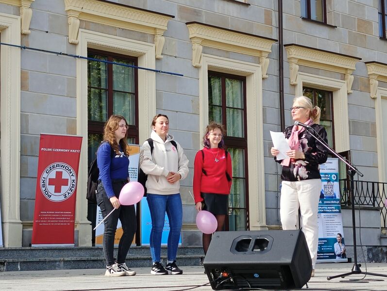 XV Skarżyski Marsz Różowej Wstążeczki 