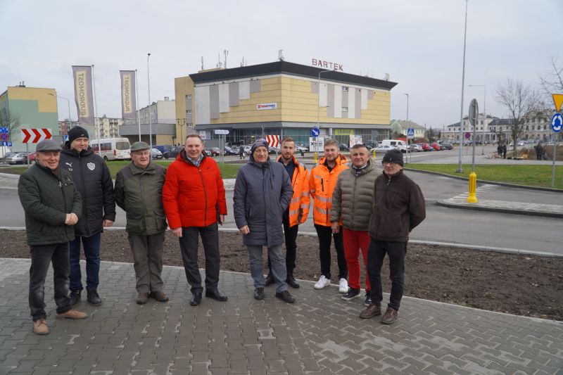 odbiór al. Tysiąclecia w Skarżysku