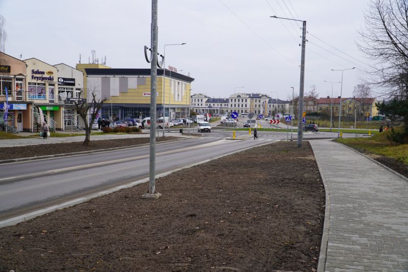 odbiór al. Tysiąclecia w Skarżysku