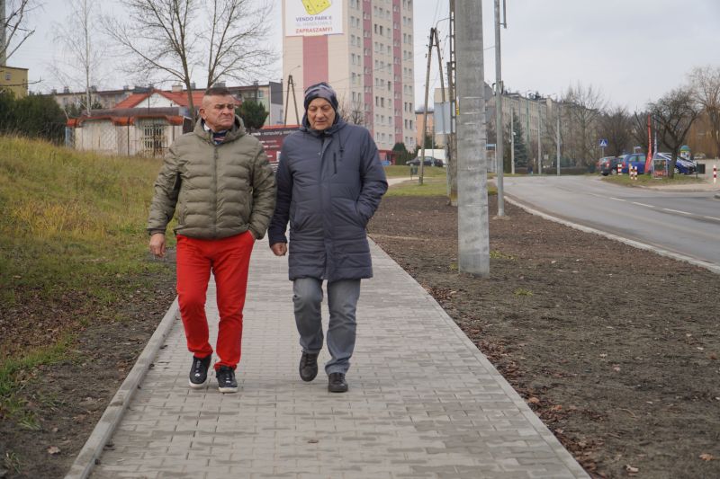 odbiór al. Tysiąclecia w Skarżysku