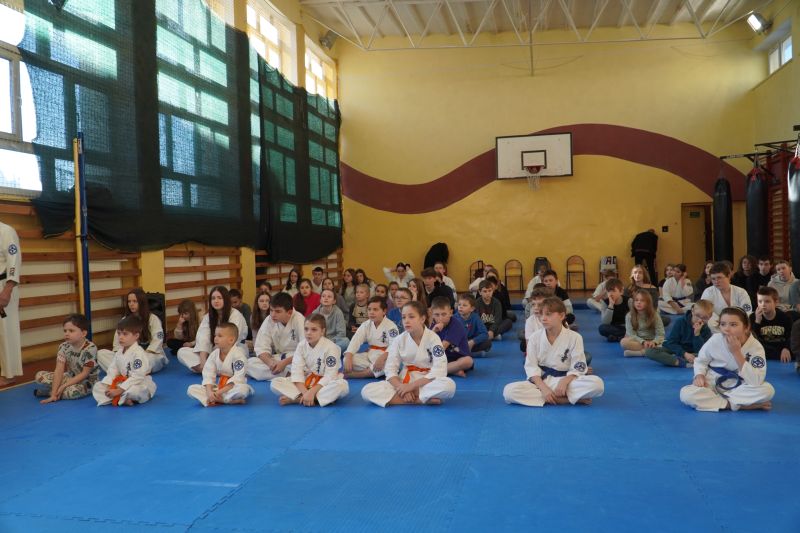 Inauguracja XXV edycji Zimowej Akademii Karate organizowanej przez Skarżyski Klub Sportów Walki „Kyokushin-Karate”