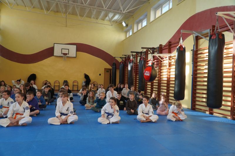 Inauguracja XXV edycji Zimowej Akademii Karate organizowanej przez Skarżyski Klub Sportów Walki „Kyokushin-Karate”