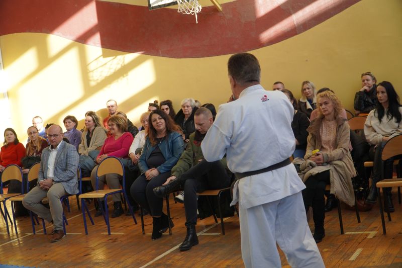 Inauguracja XXV edycji Zimowej Akademii Karate organizowanej przez Skarżyski Klub Sportów Walki „Kyokushin-Karate”