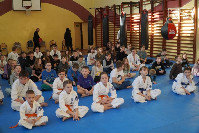 Inauguracja XXV edycji Zimowej Akademii Karate organizowanej przez Skarżyski Klub Sportów Walki „Kyokushin-Karate”