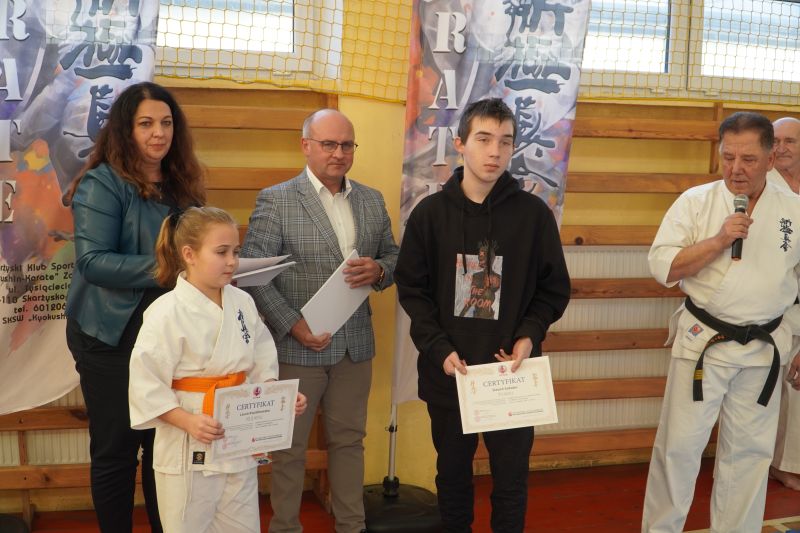 Inauguracja XXV edycji Zimowej Akademii Karate organizowanej przez Skarżyski Klub Sportów Walki „Kyokushin-Karate”