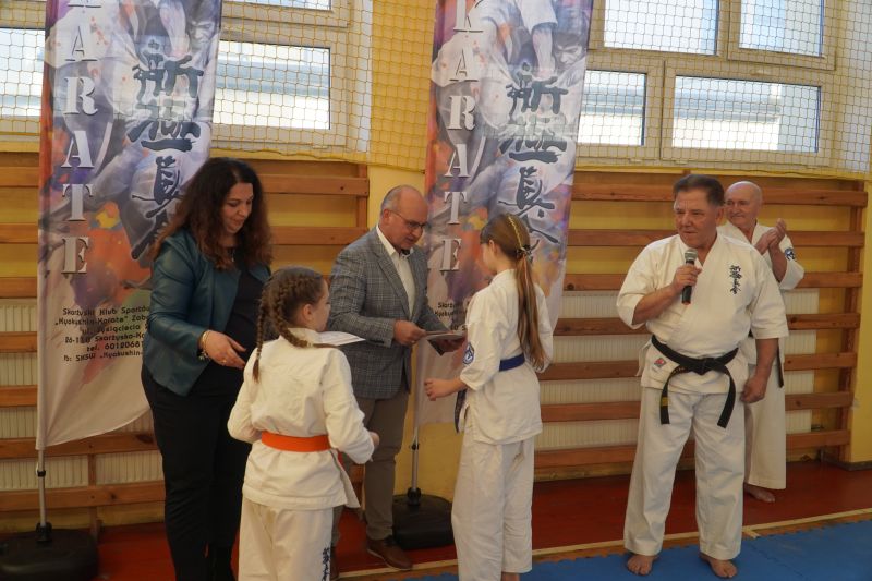 Inauguracja XXV edycji Zimowej Akademii Karate organizowanej przez Skarżyski Klub Sportów Walki „Kyokushin-Karate”