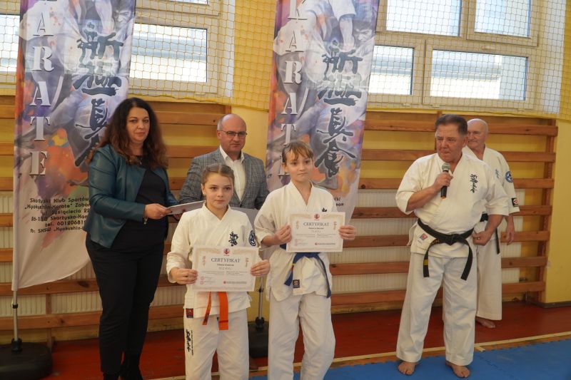 Inauguracja XXV edycji Zimowej Akademii Karate organizowanej przez Skarżyski Klub Sportów Walki „Kyokushin-Karate”