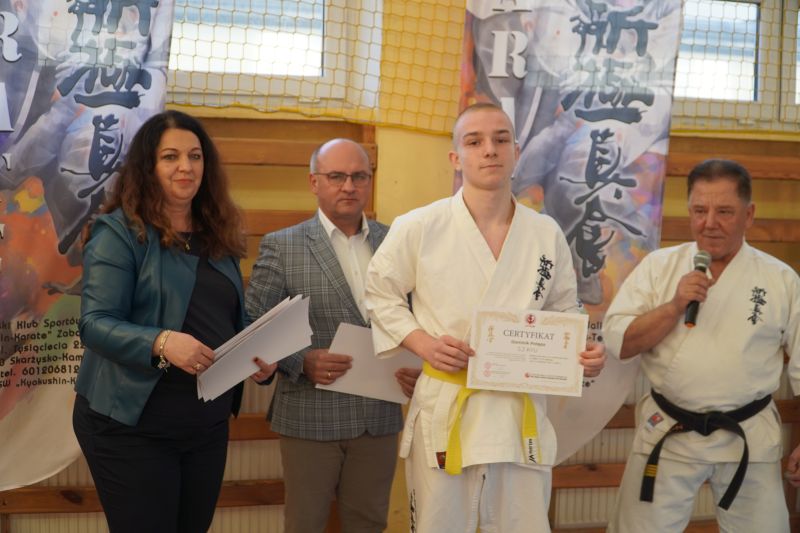 Inauguracja XXV edycji Zimowej Akademii Karate organizowanej przez Skarżyski Klub Sportów Walki „Kyokushin-Karate”