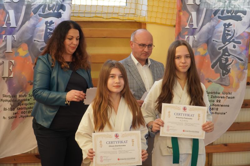 Inauguracja XXV edycji Zimowej Akademii Karate organizowanej przez Skarżyski Klub Sportów Walki „Kyokushin-Karate”