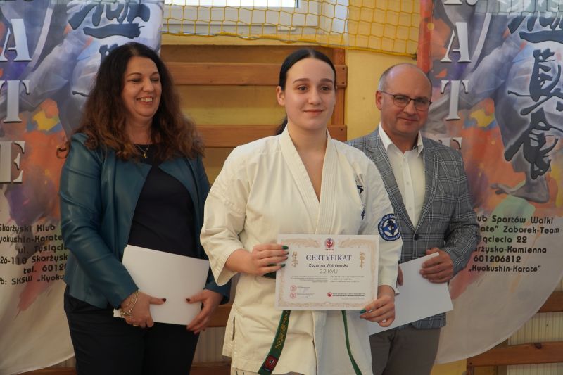 Inauguracja XXV edycji Zimowej Akademii Karate organizowanej przez Skarżyski Klub Sportów Walki „Kyokushin-Karate”