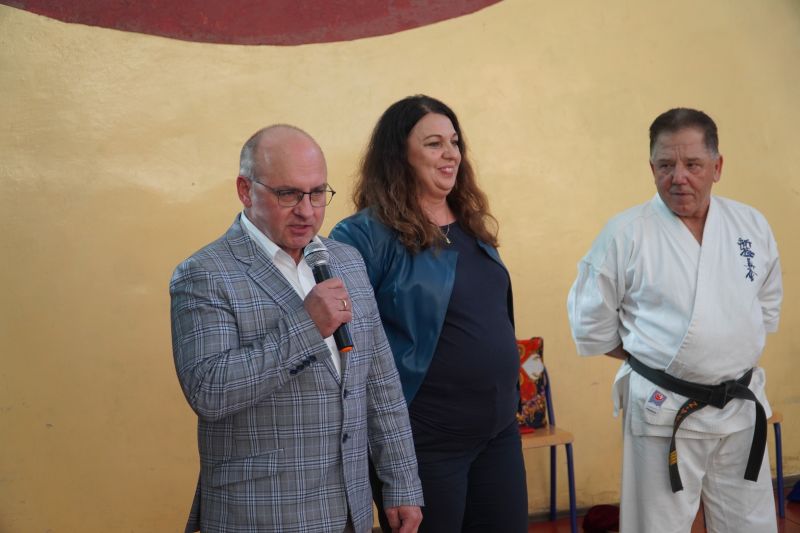 Inauguracja XXV edycji Zimowej Akademii Karate organizowanej przez Skarżyski Klub Sportów Walki „Kyokushin-Karate”