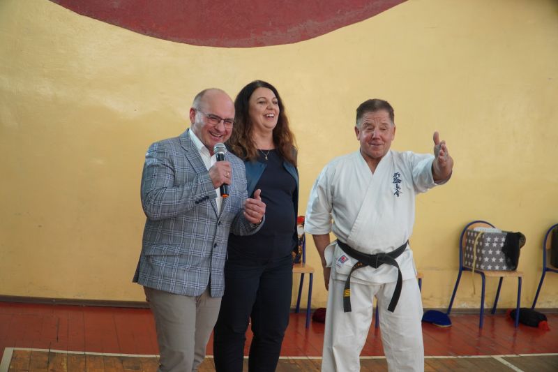 Inauguracja XXV edycji Zimowej Akademii Karate organizowanej przez Skarżyski Klub Sportów Walki „Kyokushin-Karate”