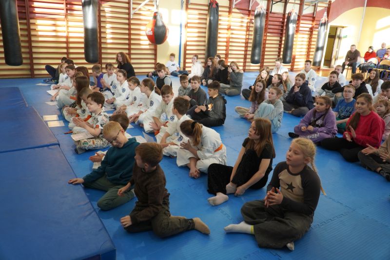 Inauguracja XXV edycji Zimowej Akademii Karate organizowanej przez Skarżyski Klub Sportów Walki „Kyokushin-Karate”