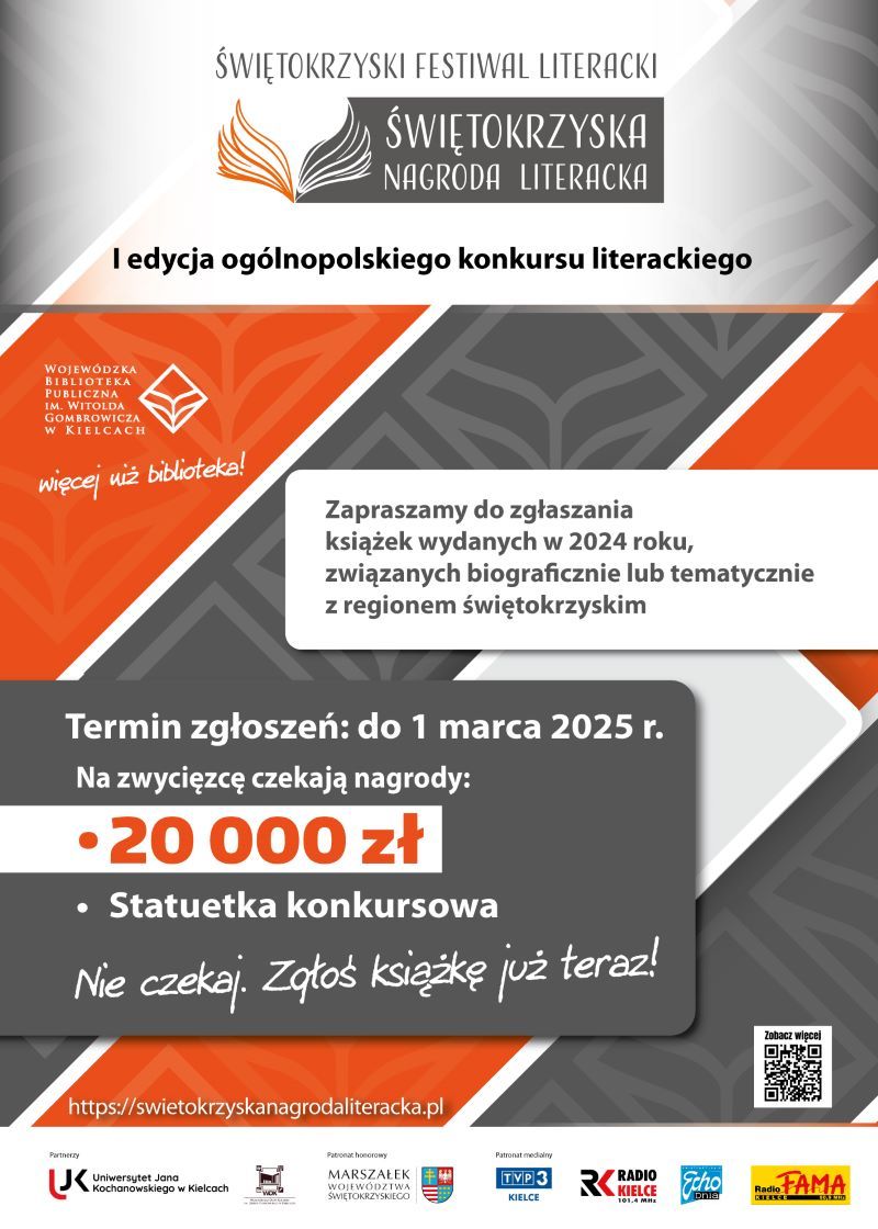 Plakat promujący konkurs. 