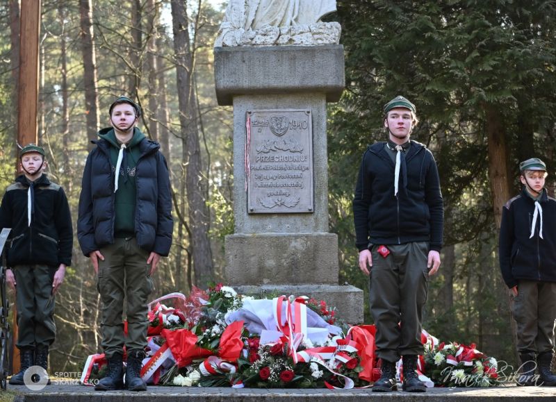 85. rocznica egzekucji na Borze - zbiorowa mogiła rozstrzelanych