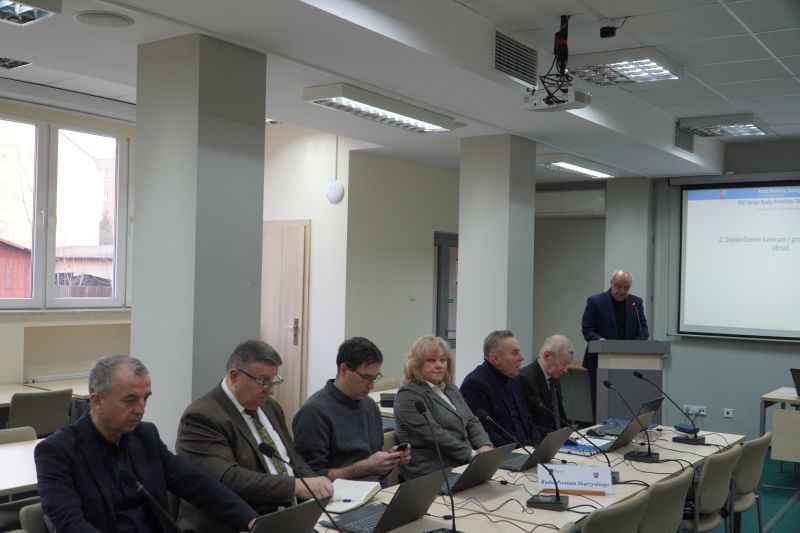 XIII w kadencji sesja Rady Powiatu Skarżyskiego
