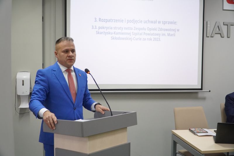 XIII w kadencji sesja Rady Powiatu Skarżyskiego