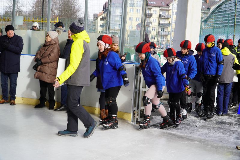 Uroczysta Ceremonia Otwarcia Świętokrzyskiego Mityngu Łyżwiarskiego Olimpiad Specjalnych w Skarżysku