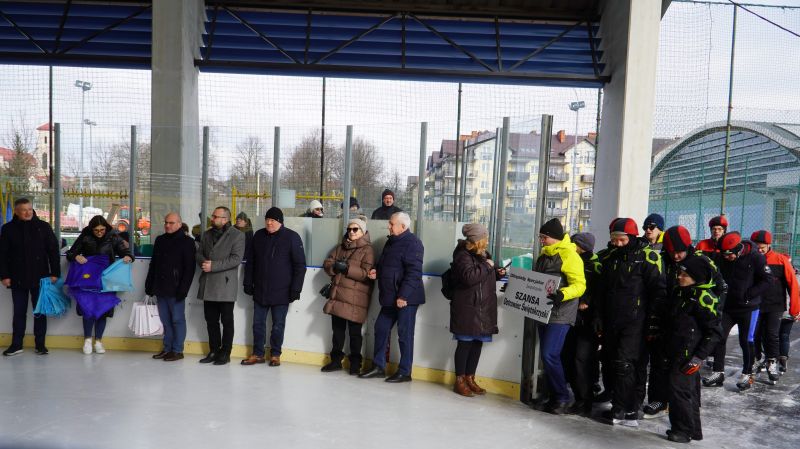 Uroczysta Ceremonia Otwarcia Świętokrzyskiego Mityngu Łyżwiarskiego Olimpiad Specjalnych w Skarżysku