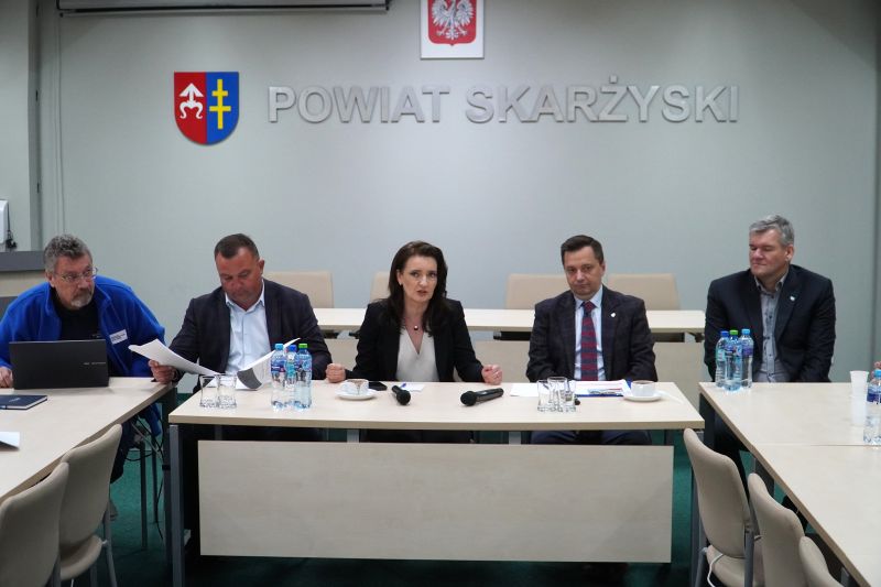 spotkanie w sprawie zbiornika Bzin