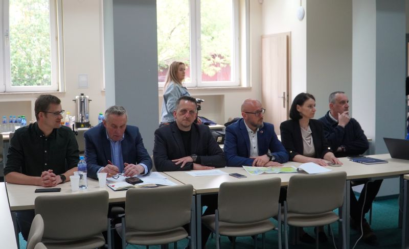 spotkanie w sprawie zbiornika Bzin