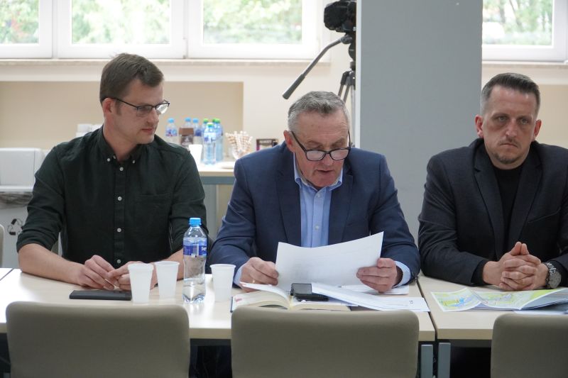 spotkanie w sprawie zbiornika Bzin