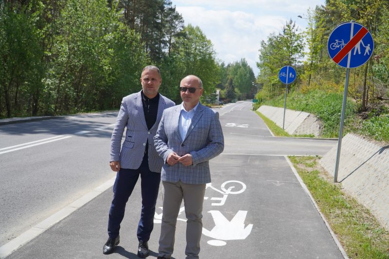 Rozbudowana droga powiatowa Majków – Michałów oficjalnie oddana do użytku