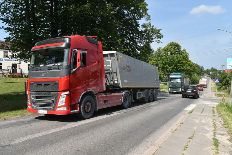 droga powiatowa nr 1406T w miejscowości Kamionki – Gmina Łączna