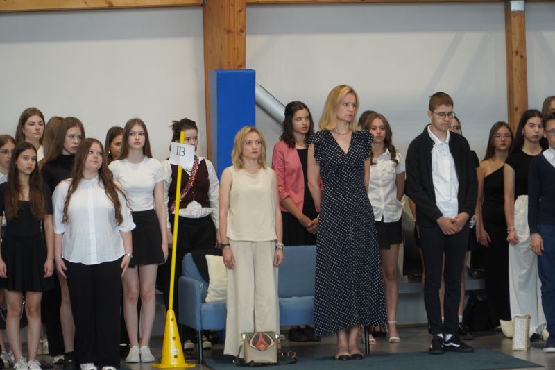 Uroczyste zakończenie nauki w II LO 