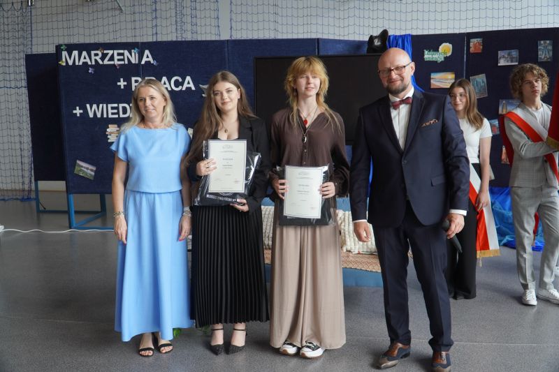 Uroczyste zakończenie nauki w II LO 