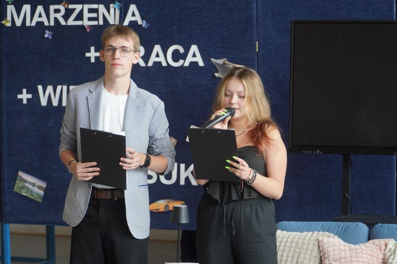 Uroczyste zakończenie nauki w II LO 