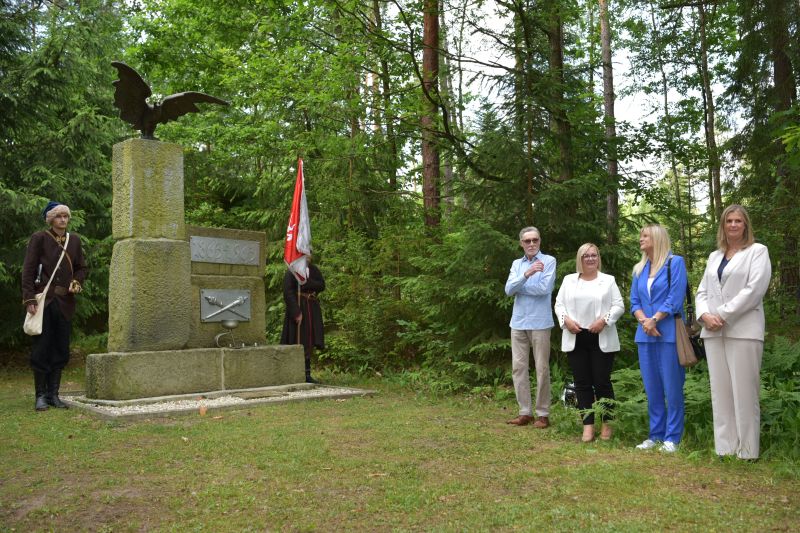uroczystości pod pomnikiem Powstańców Styczniowych na Rejowie