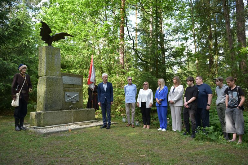 uroczystości pod pomnikiem Powstańców Styczniowych na Rejowie