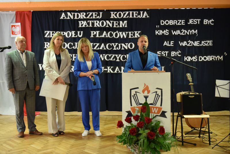 P. Jerzy Żmijewski, P. Renata Pacek, P. Katarzyna Bilska, P. Artur Berus