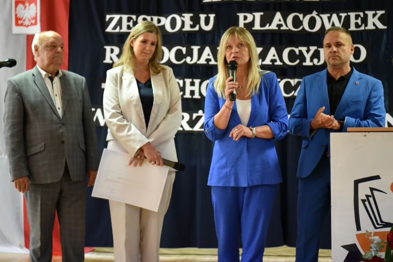 P. Jerzy Żmijewski, P. Renata Pacek, P. Katarzyna Bilska, P. Artur Berus