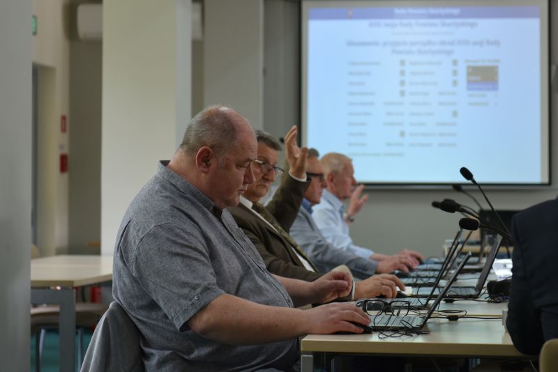 XVIII w kadencji sesja Rady Powiatu Skarżyskiego