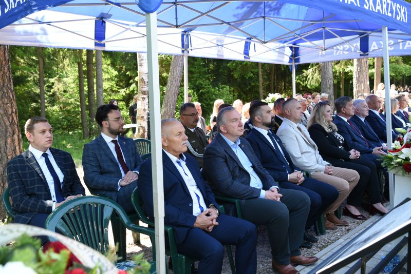 przedstawiciele Zarządu Powiatu Skarżyskiego oraz zaproszeni goście
