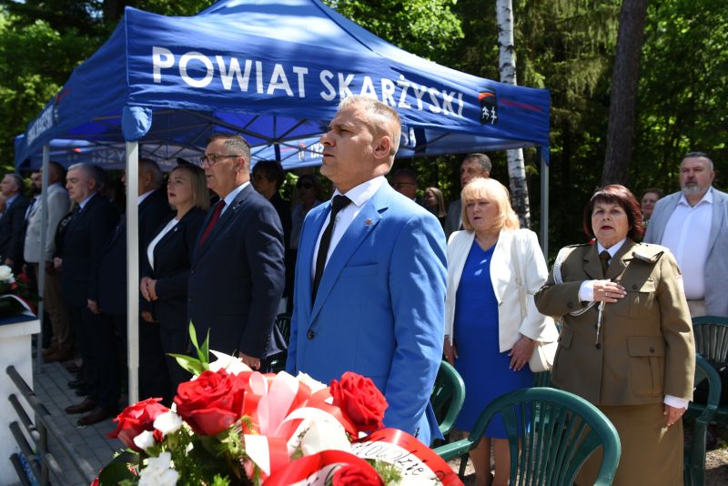 przedstawiciele Powiatu Skarżyskiego oraz zaproszeni goście