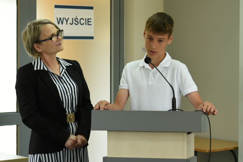 uroczystość wręczenia stypendiów
