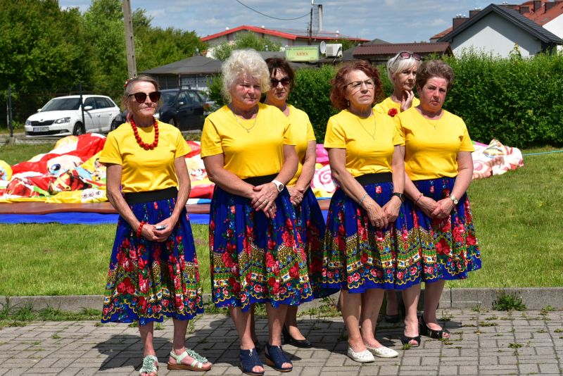 Uroczystość przekazania wozu strażackiego OSP Łączna