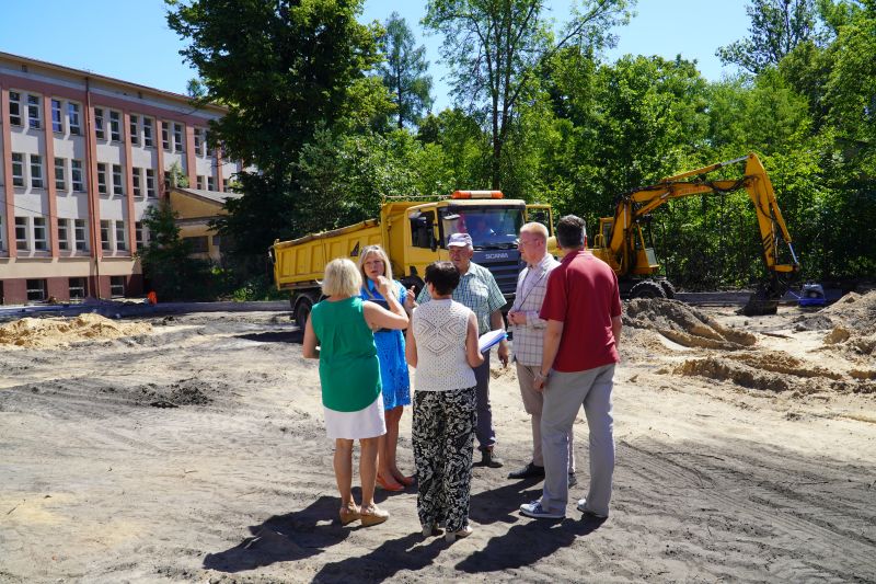 Zaawansowane prace modernizacyjne przy utworzeniu BCU – wizyta na placu budowy