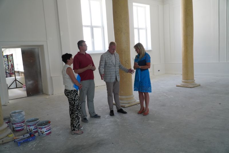 Zaawansowane prace modernizacyjne przy utworzeniu BCU – wizyta na placu budowy