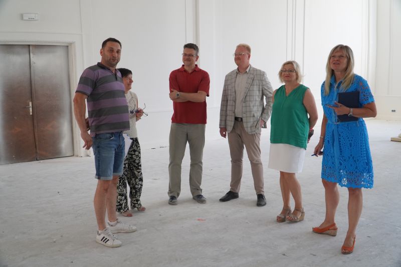 Zaawansowane prace modernizacyjne przy utworzeniu BCU – wizyta na placu budowy