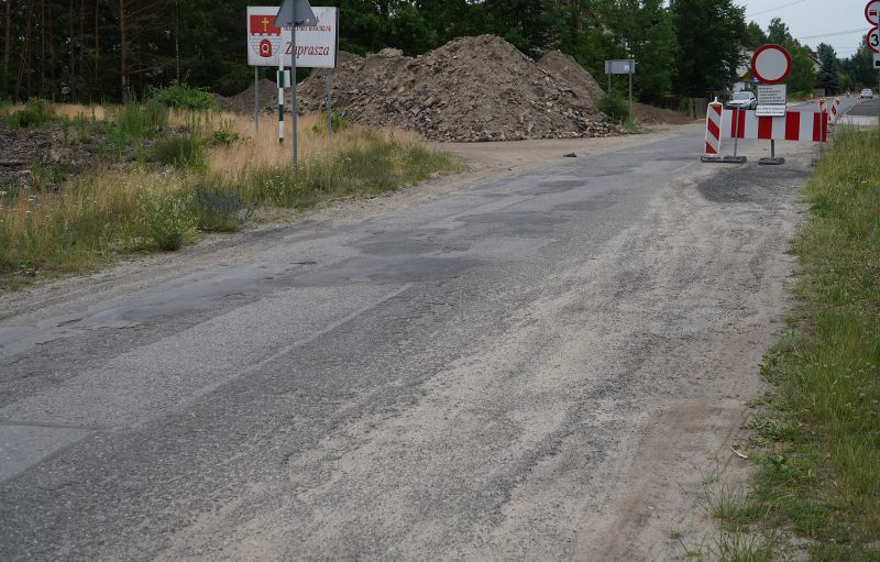 droga w Michałowie do przebudowy 